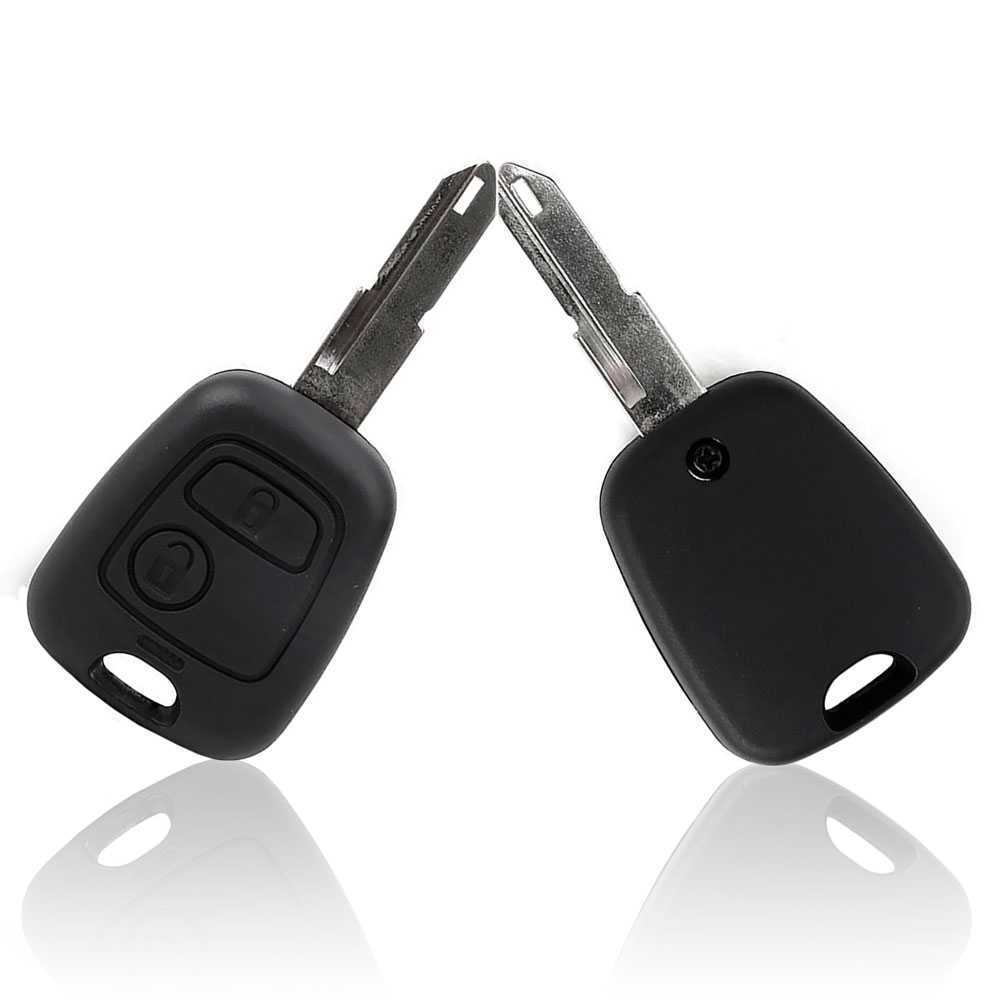 Reemplazo de carcasa de llave Fob de coche con Control remoto de 3 botones  para Peugeot Partner para Citroen Berlingo Dispatch Unique Bargains  transmisor de control remoto de entrada sin llave automotriz